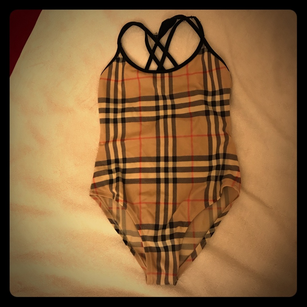 ORIGINAL BURBERRY SWIMSUIT SIZE 8Y